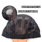 Atimiaza Wig Cap kit including elastic band and four combs