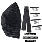 Atimiaza stretchable mesh dome wig cap interior view