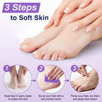 Travel-friendly small size Raqeho foot care stone in hand