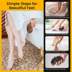 Eco-friendly BEZOX pedicure tool packaging display