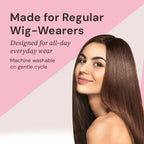 Side profile view of Milano Collection GripCap for wig security