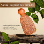 Natural terra cotta foot care tool dry skin remover