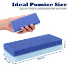 Blue double sided pumice stone for callus removal