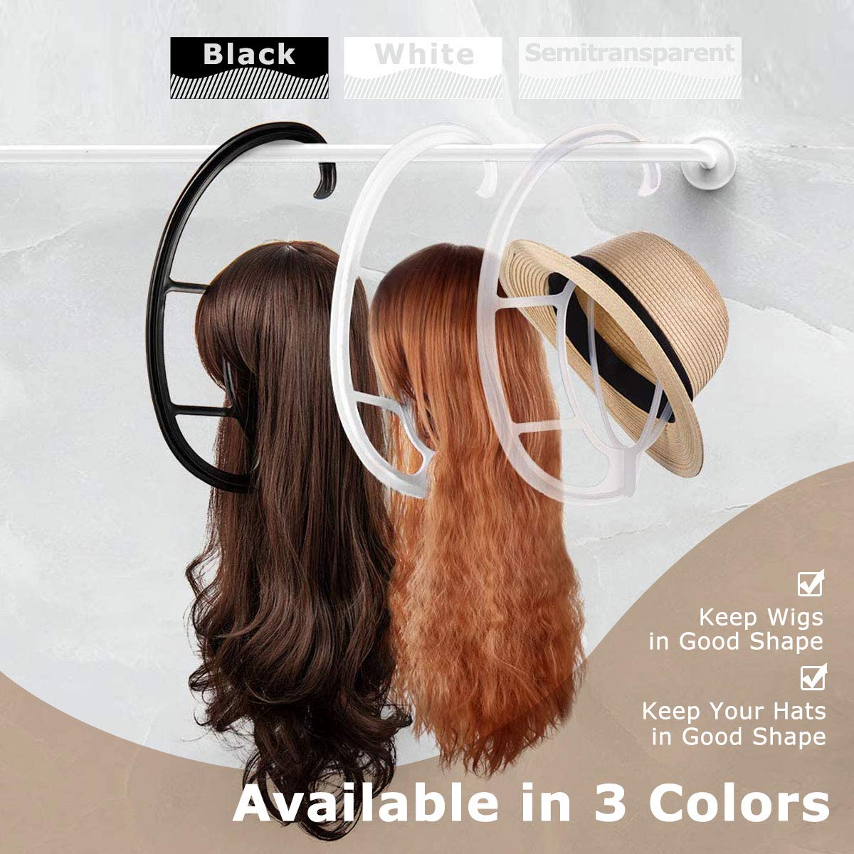 Dreamlover premium imported hair accessory organizer pack showing product dimensions