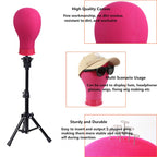 Lucicass professional canvas wig stand mounting hole detail