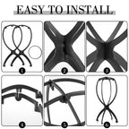Obeoby wig head stand hollow air flow design