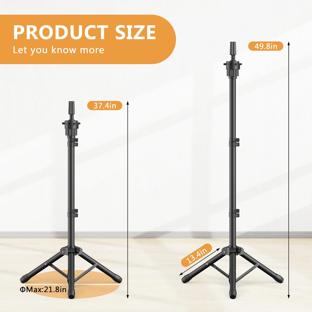 Retbtnm professional tripod stand with full styling accessory kit