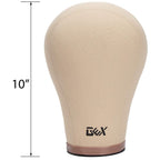 Heavy duty hairdressing training doll head stand with non slip bases