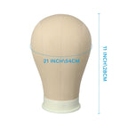 Alileader 21 inch wig mannequin head showing base mount hole