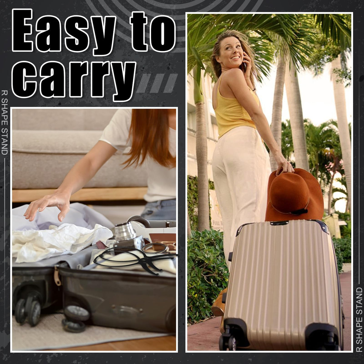 ProSuites travel wig stand compact storage