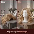 Studio Limited 11.4 inch mannequin head base showing universal clamp attachment hole