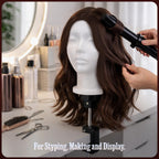 Studio Limited imported retail display mannequin head for salon showcases