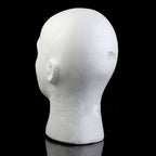Papaba mannequin head displaying glasses and accessories