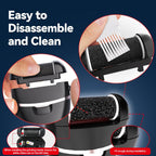 Digital battery display on Wea&Hea pedicure device