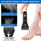 Geopu Electric Foot Callus Remover digital display and speed settings