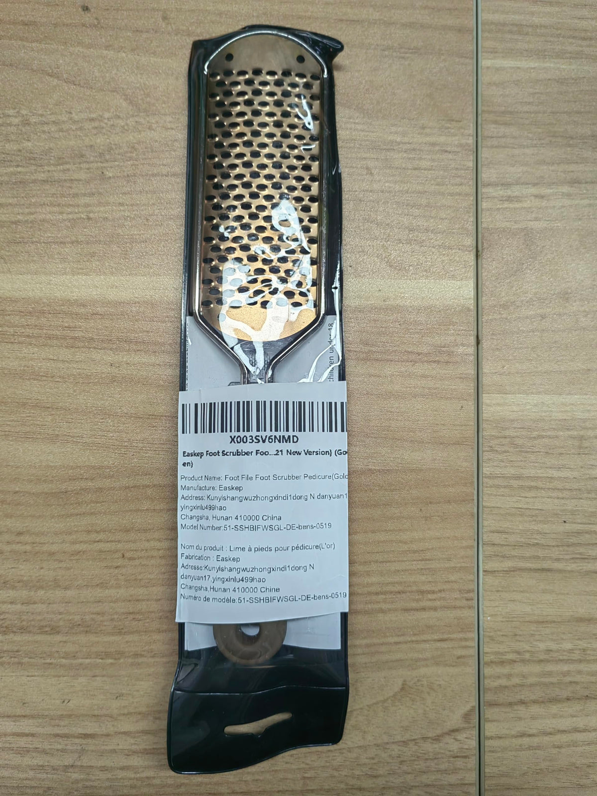 High quality stainless steel callus remover for personal care