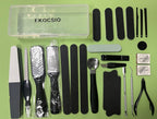 Professional foot file set for dead skin removal