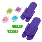 Top view of the Cra-Z-Art kids pedicure salon toy