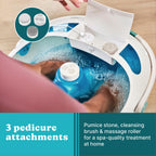 Homedics Shower Bliss Foot Spa in a home setting