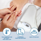 Oversized design of ForPro premium heated beauty boots