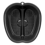Gray Foot Cure soaking tub with built-in massage nodes