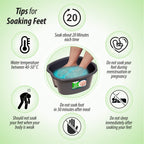 Packaging and product view of Foot Cure USA imported foot basin