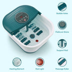 Side profile of CURECURE collapsible foot spa basin