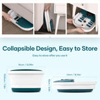 CureCure foot spa with pedicure stone and massage features