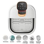 Ackleap foot spa with adjustable temperature interface