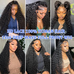 Authentic USA imported KVFCT HD lace front wig hairline detail with baby hairs