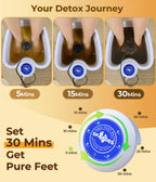 Spatoes detox foot bath basin with ion arrays
