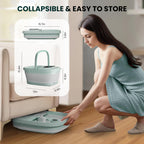 Drainage outlet detail of Snailax collapsible foot spa