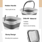 Leemeimei foot spa basin with acupoint massage nodes