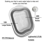 Leemeimei 15L plastic foot bucket top view