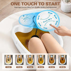Close up of Idudbid ionic array for foot spa