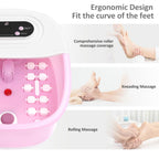 Ergonomic massage rollers inside FutureCare foot spa