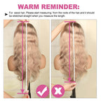 Silky body wave texture pattern overview on premium ash blonde colored human hair unit
