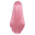 MapofBeauty adjustable cap interior design for long pink cosplay wig