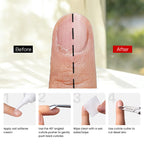 Curvlife cuticle nipper in retail blister packaging