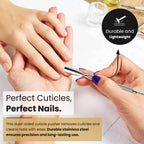 Ergonomic handle of Krisp Beauty nail cuticle trimmer
