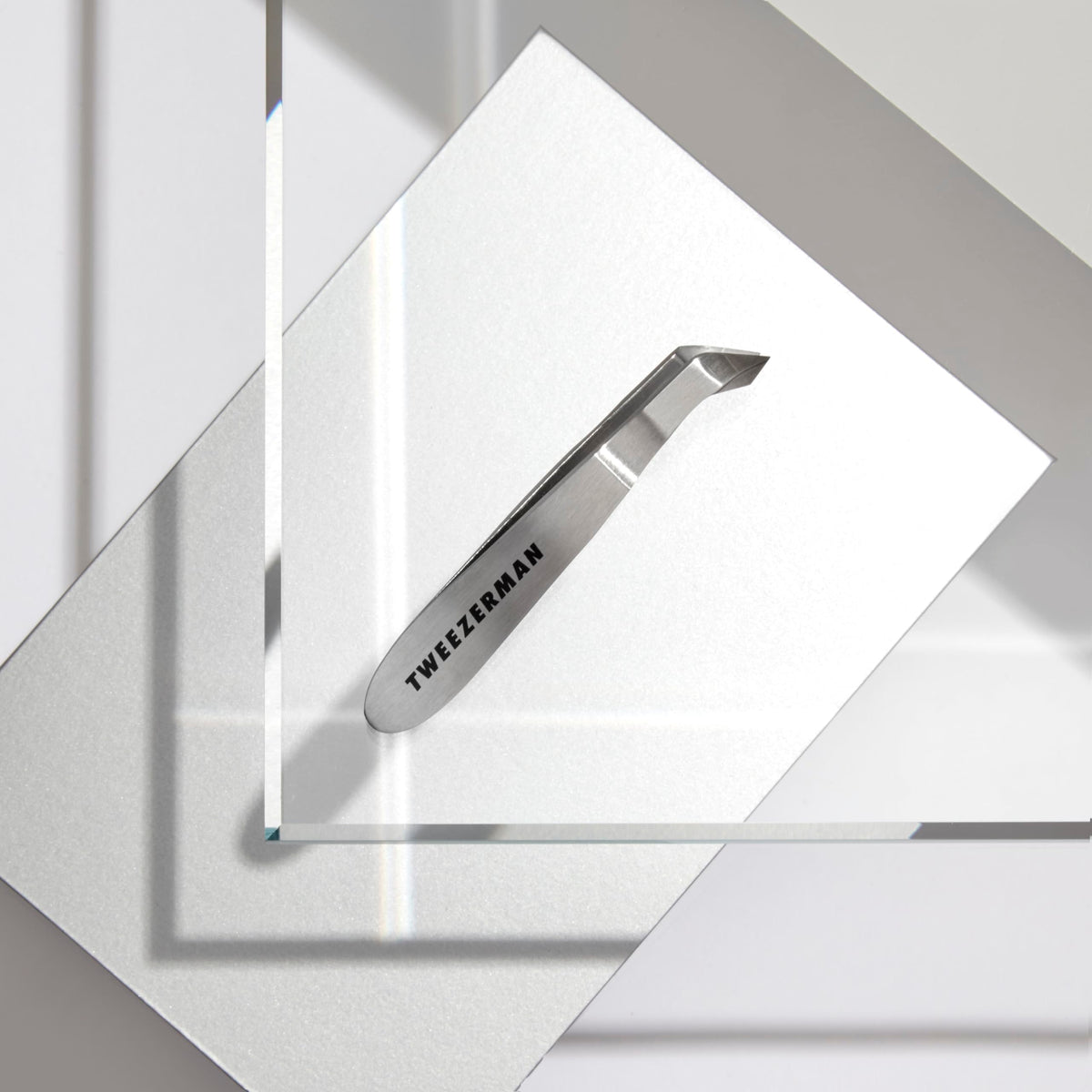 Tweezerman stainless steel nipper on white background