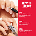 Revlon cuticle trimmer with cap for travel