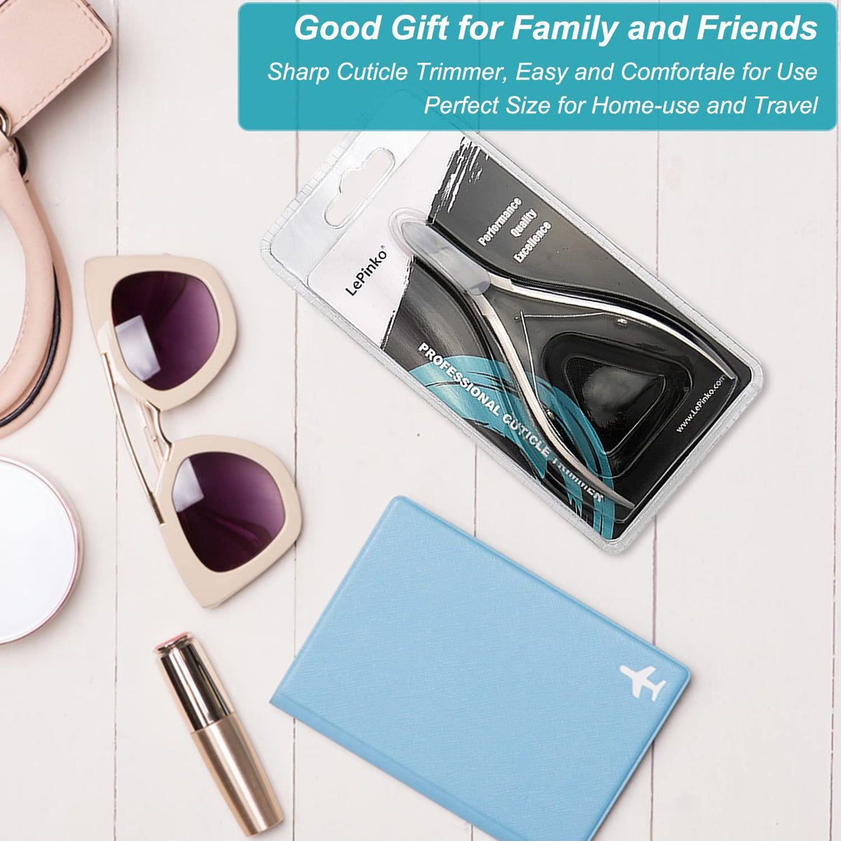 Professional nail grooming kit accessories from LePinko