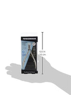 Side profile of Tweezerman stainless steel cuticle nipper spring