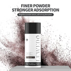 Close up of weather resistant hair concealer powder package for men and women