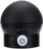 Ergonomic hair fiber atomizer nozzle for natural looking hair density