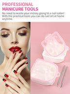 Yokilly nail soaking bowl kit packaging and contents