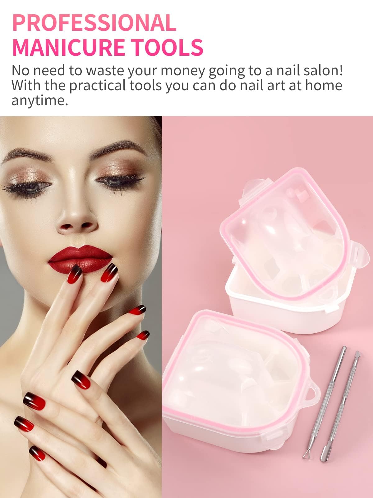 Yokilly nail soaking bowl kit packaging and contents