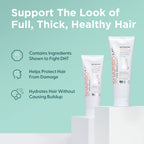 Shapiro MD hair loss leave-in conditioner bottle back label details