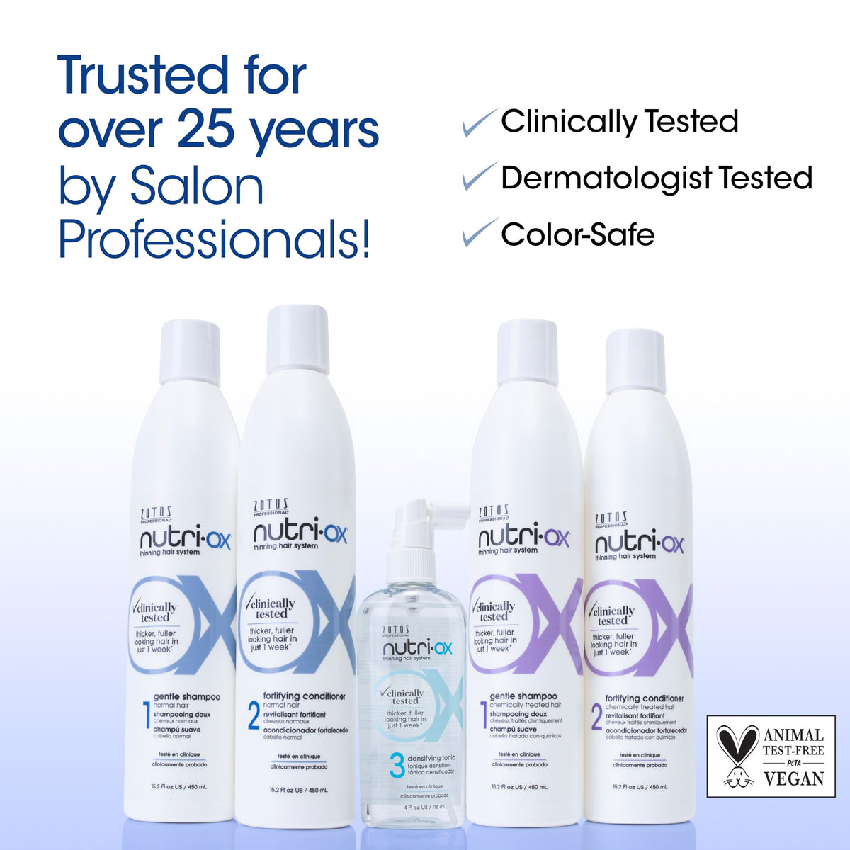 Nutri-Ox fortifying conditioner texture demonstration